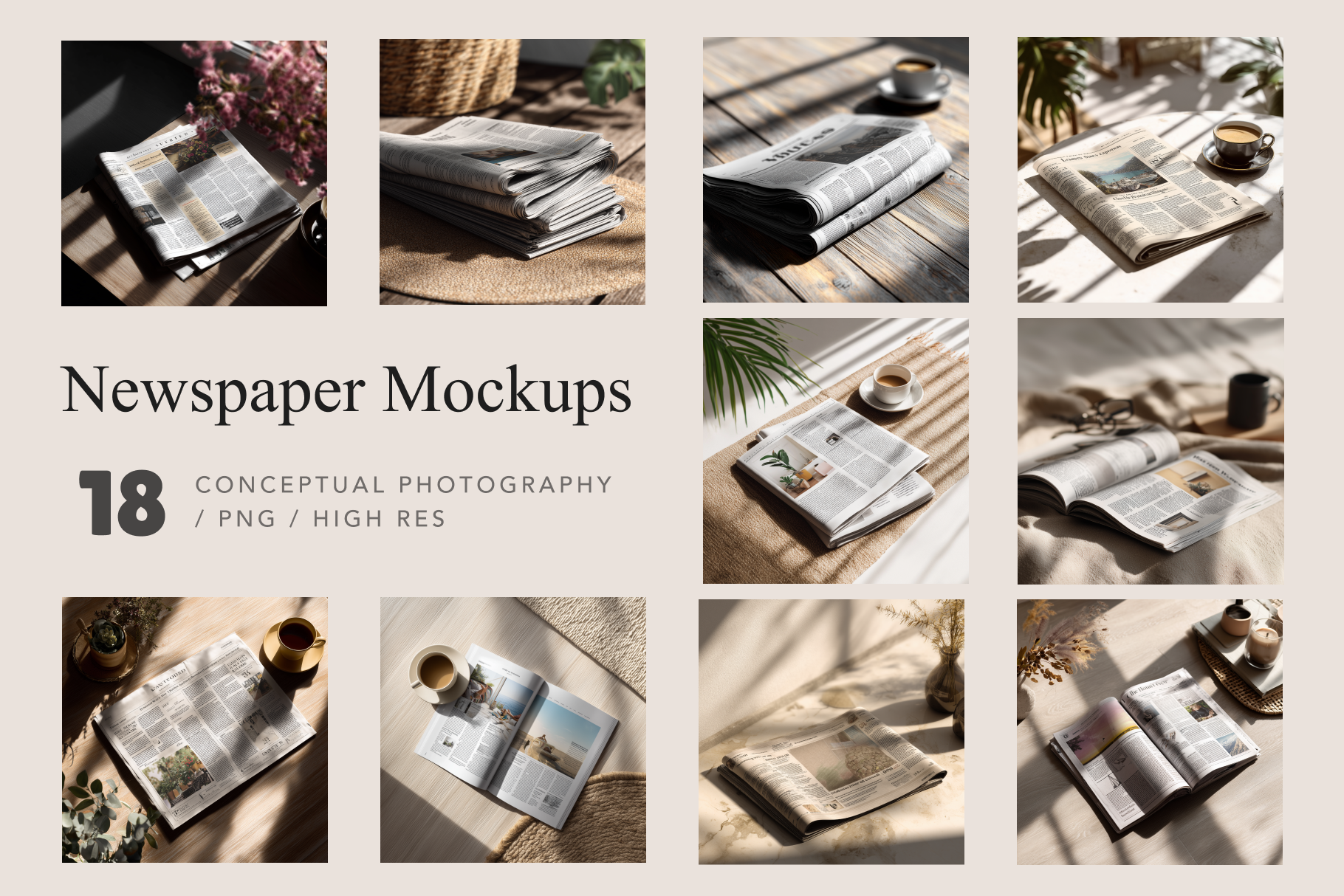 Newspaper Mockup