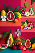 Paper Fruits