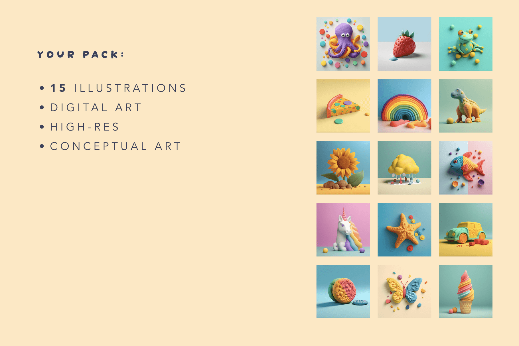 Play-Doh Creations - Typedreams  