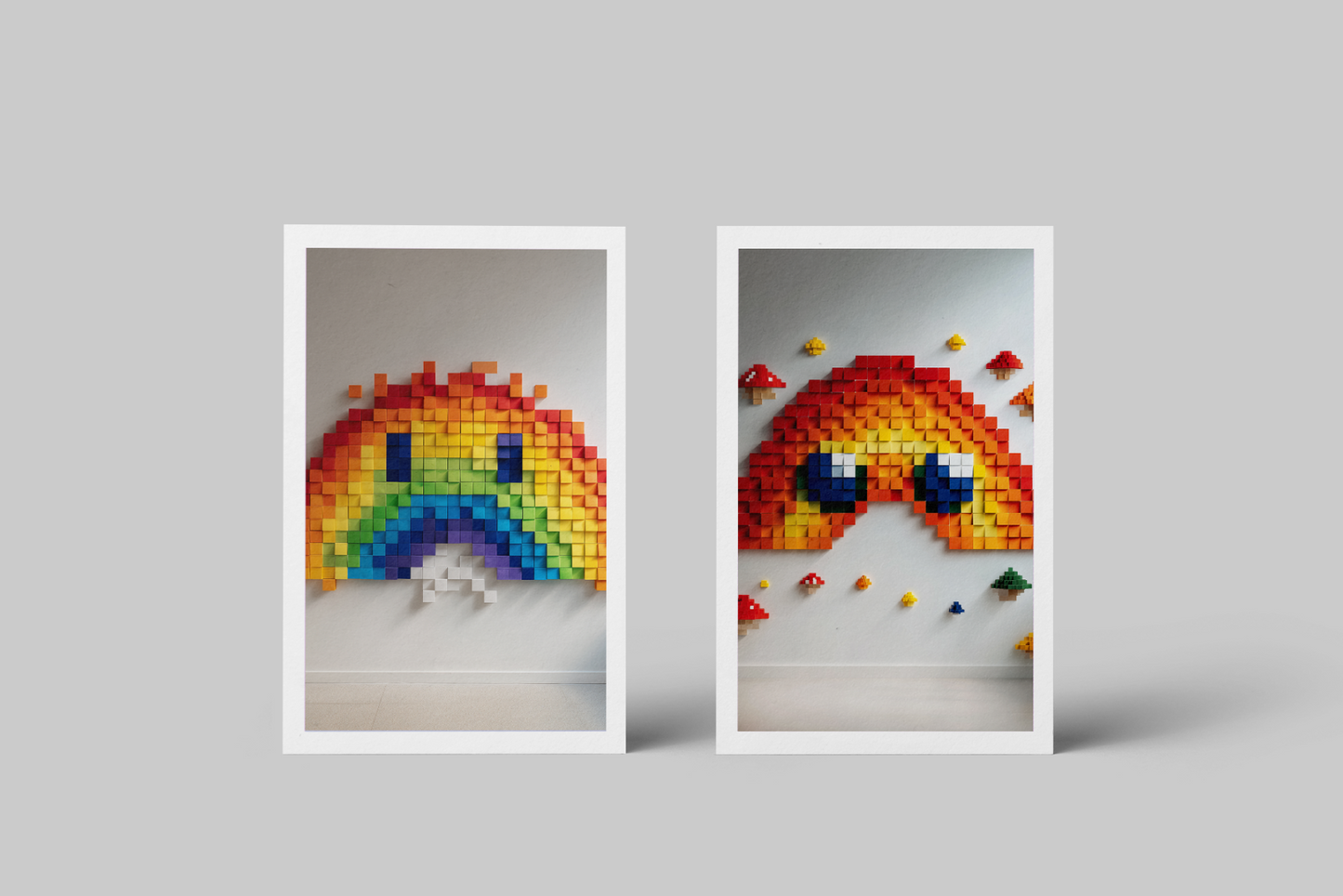 Post-it Art - Stock Images