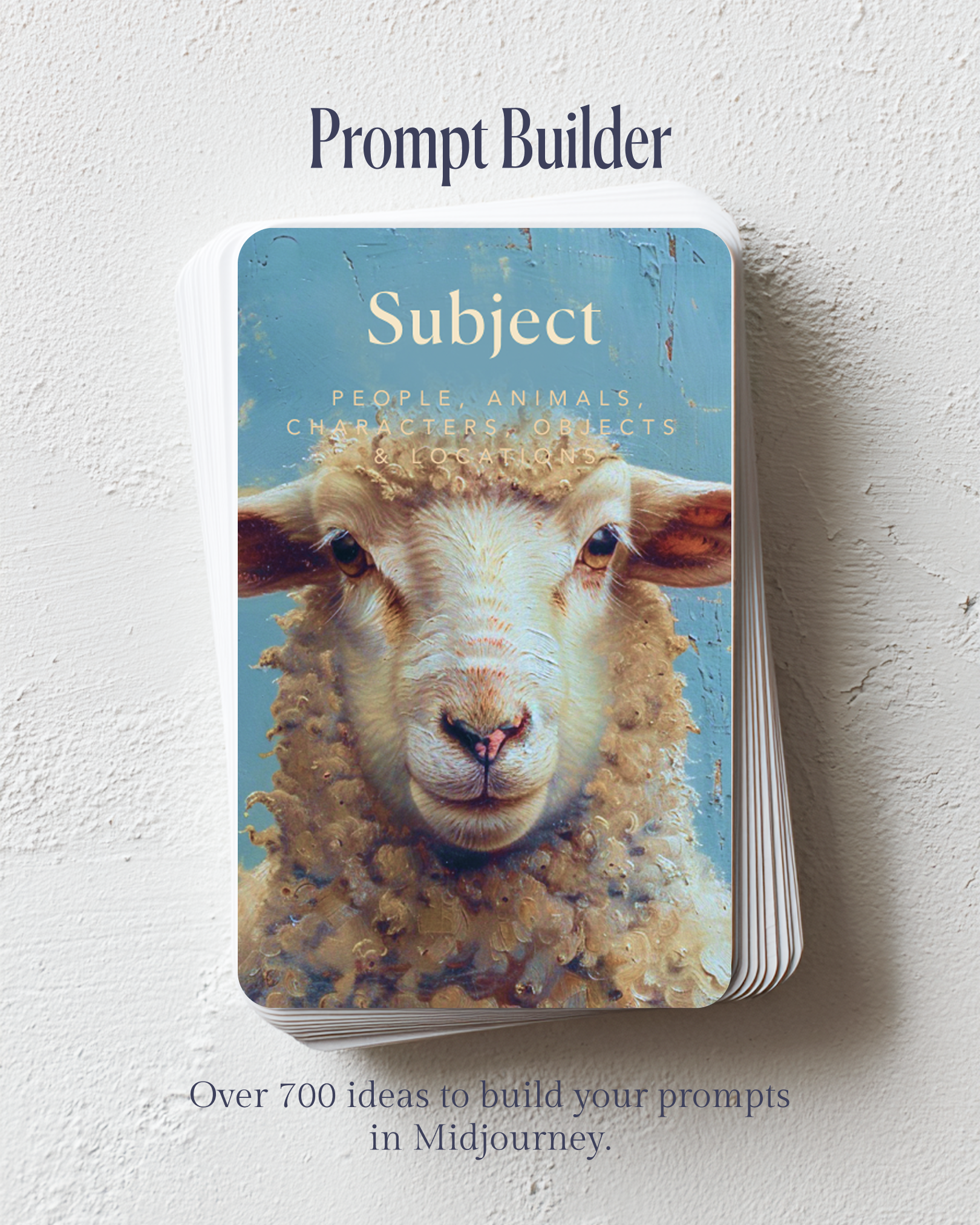 Midjourney Prompt Builder Card Deck