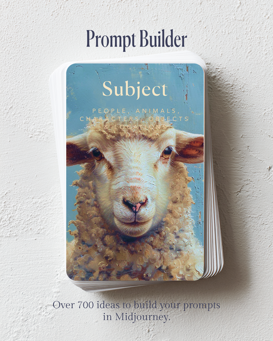 Midjourney Prompt Builder Card Deck