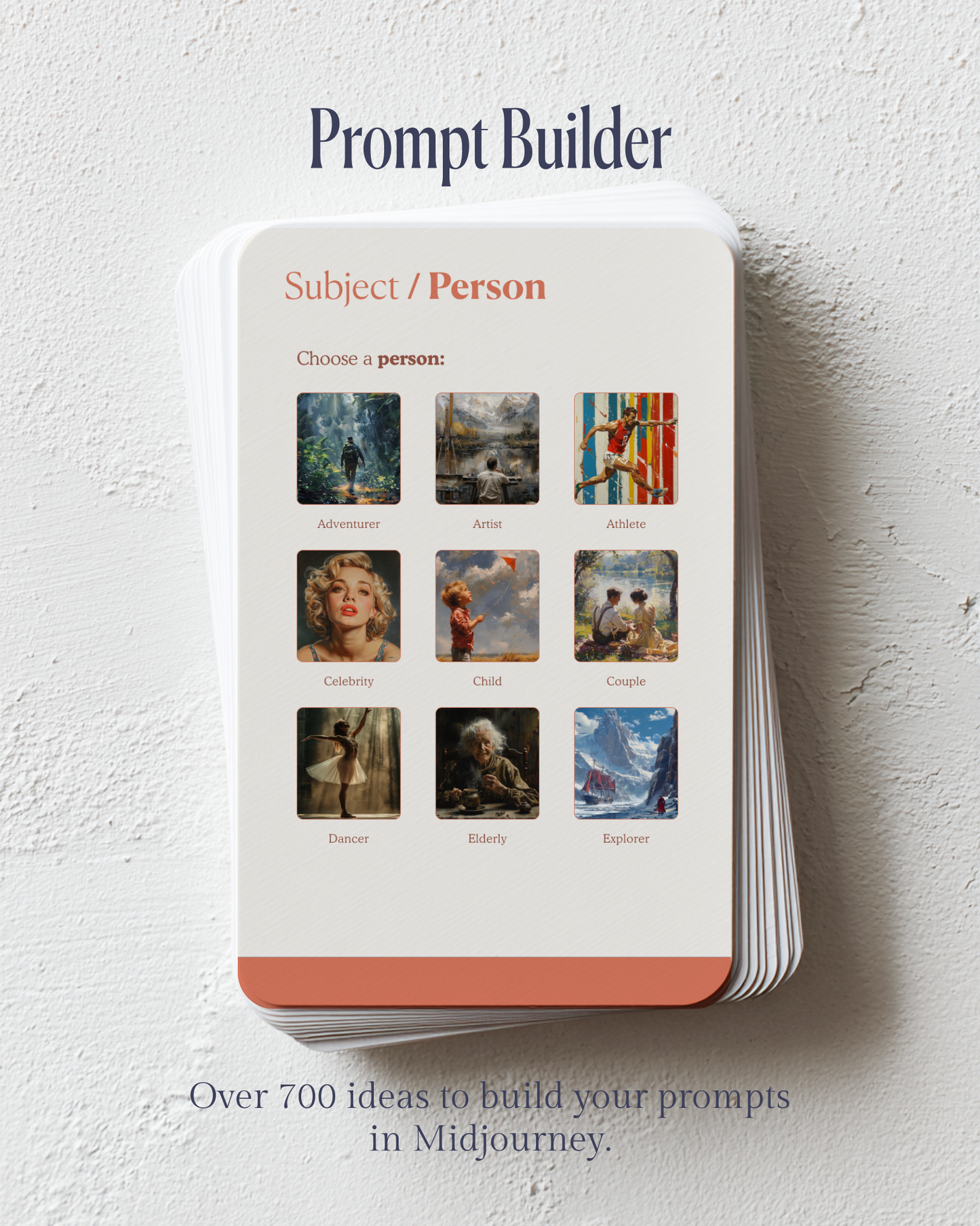 Midjourney Prompt Builder Card Deck