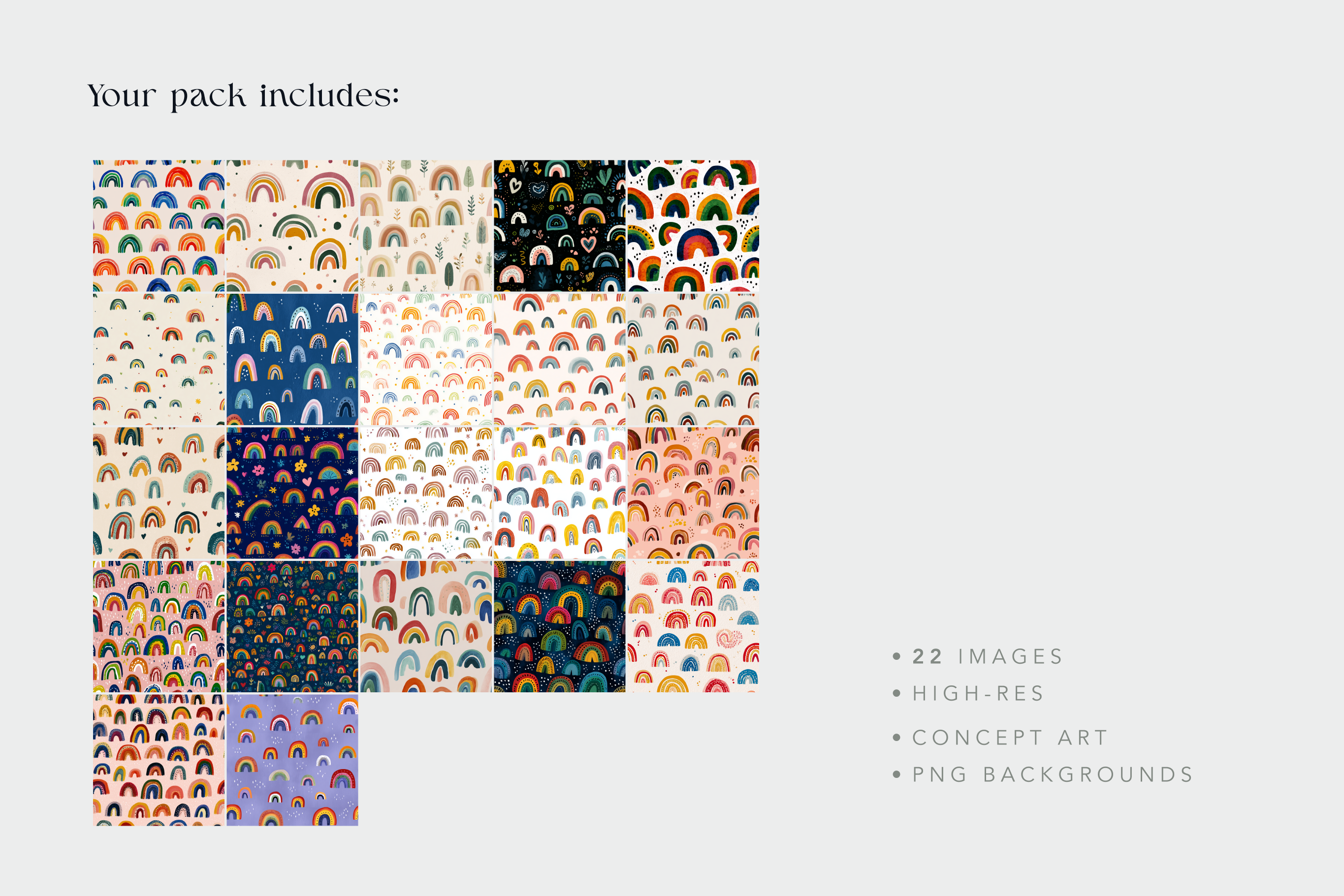 Rainbow Patterns