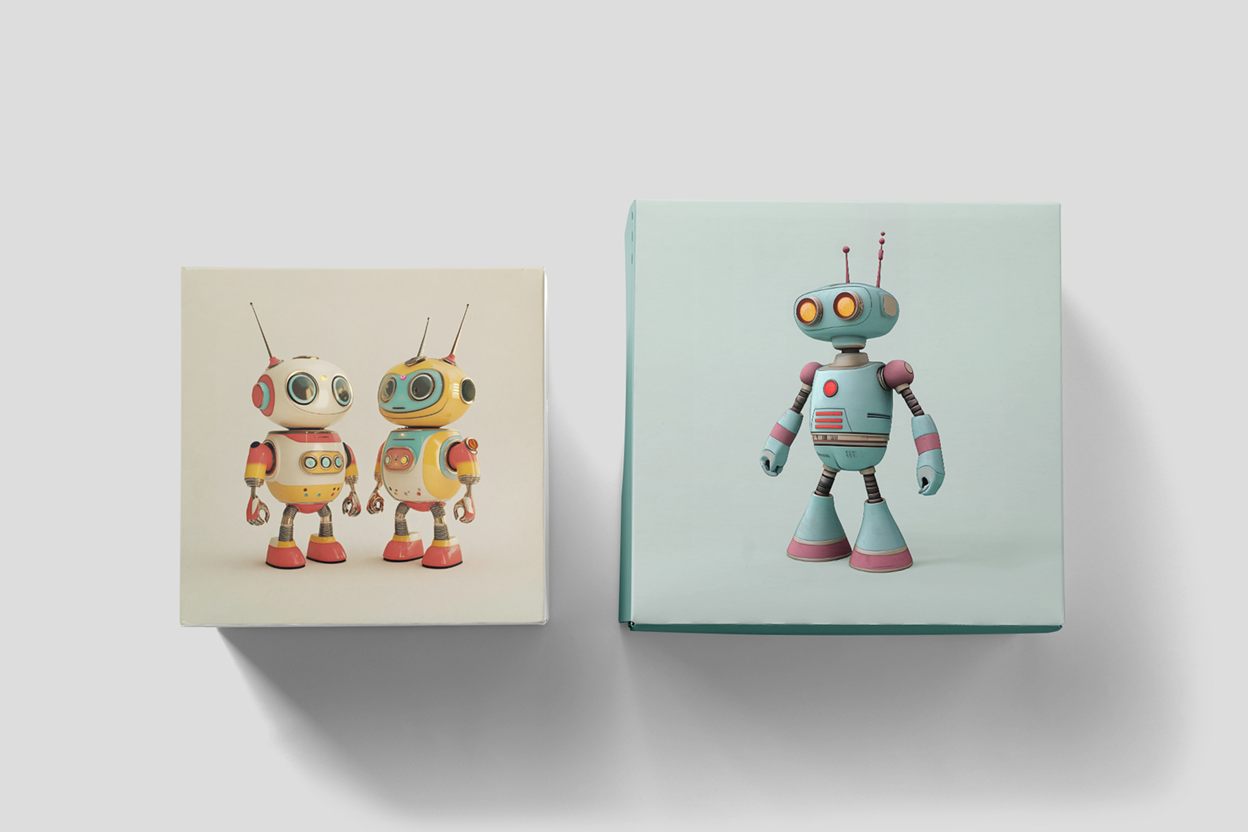 retro robots
