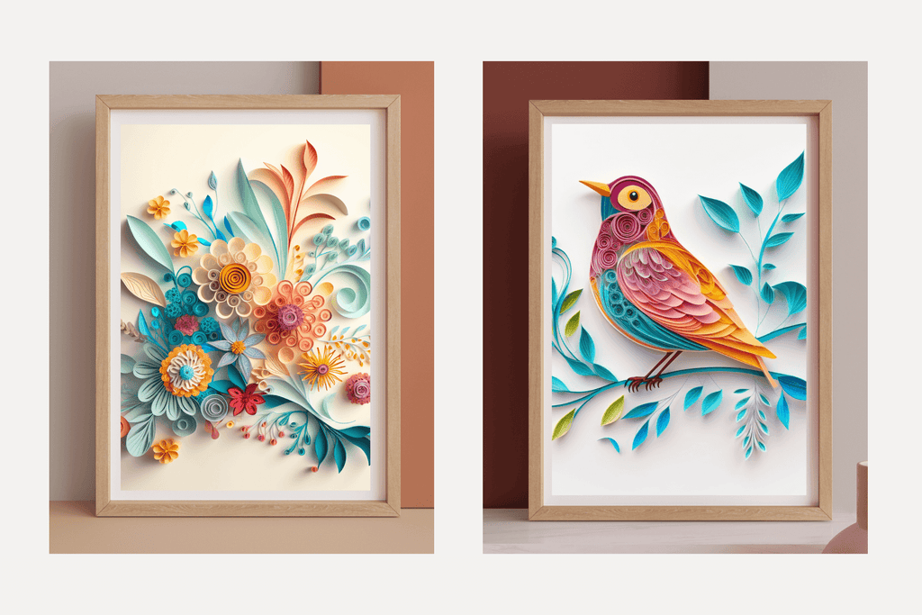Springtime Paper Art - Typedreams  
