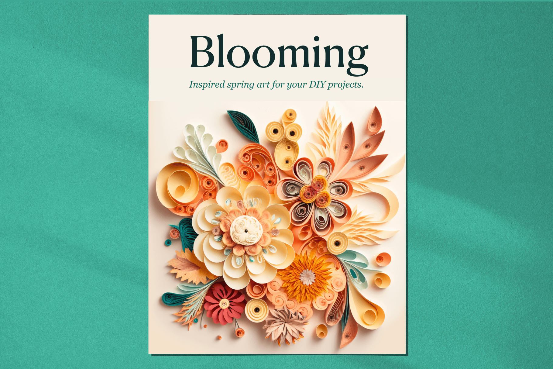 Springtime Paper Art - Typedreams  