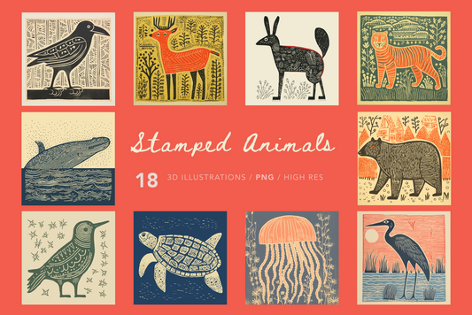 Stamped Animals