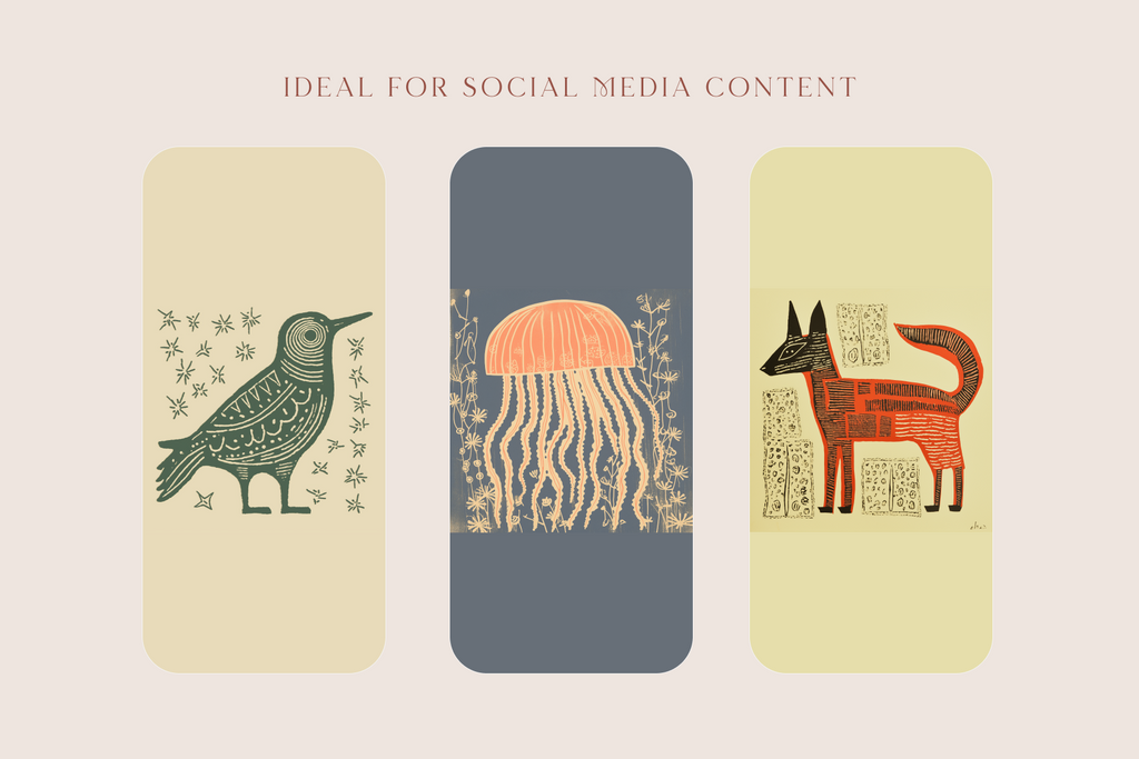  Stamped Animals