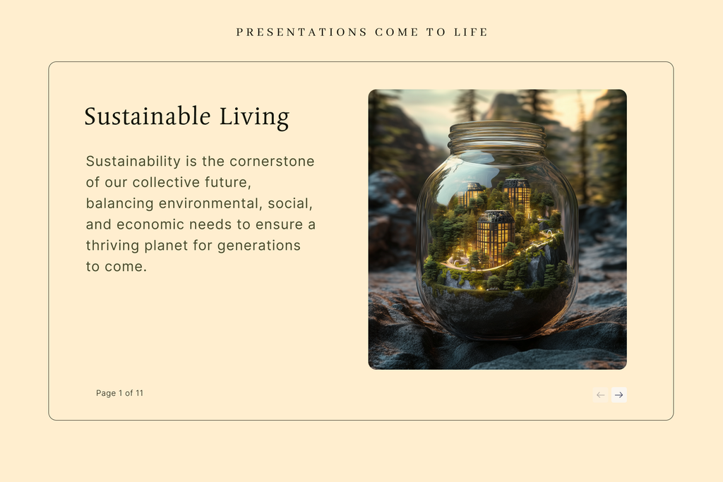 Sustainable Living - Typedreams  
