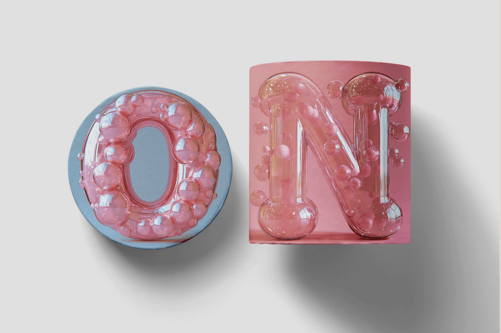 The Bubble Alphabet - Typedreams  