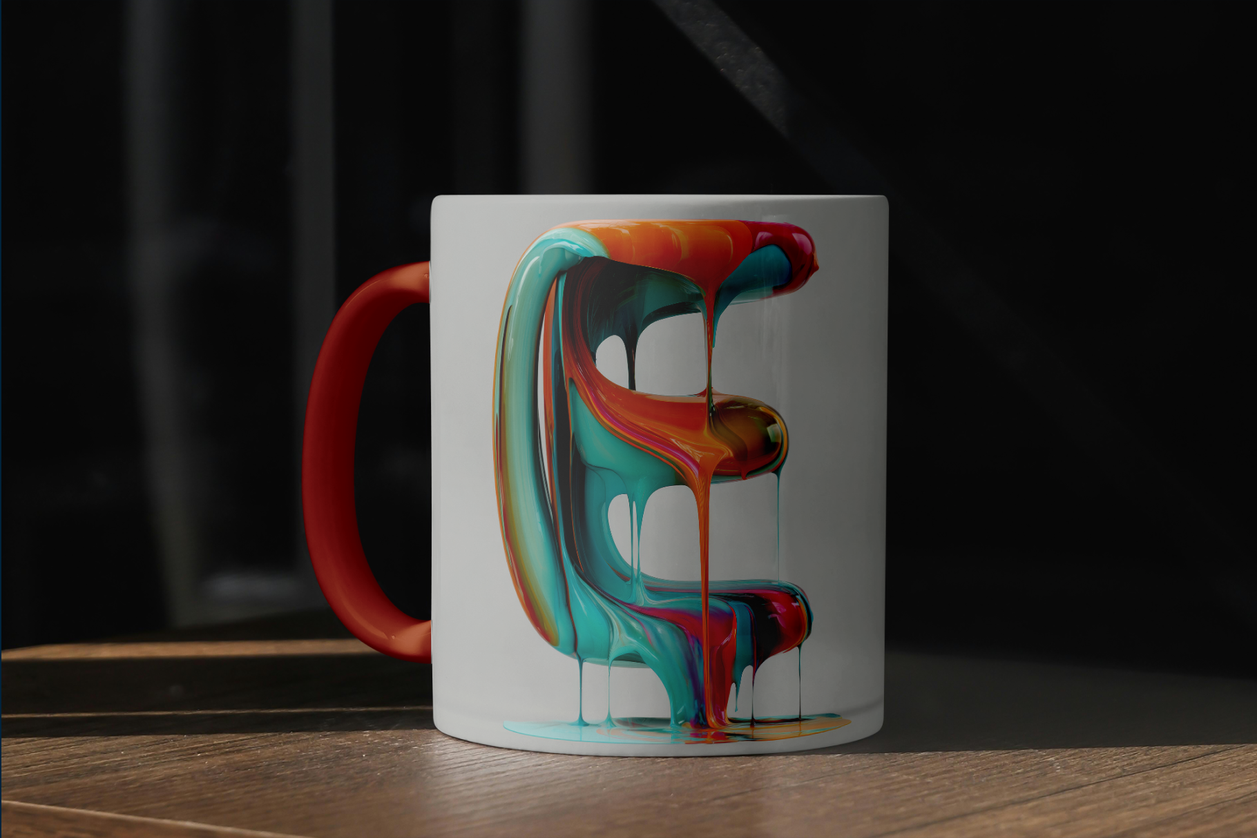 The Dripping Paint Alphabet