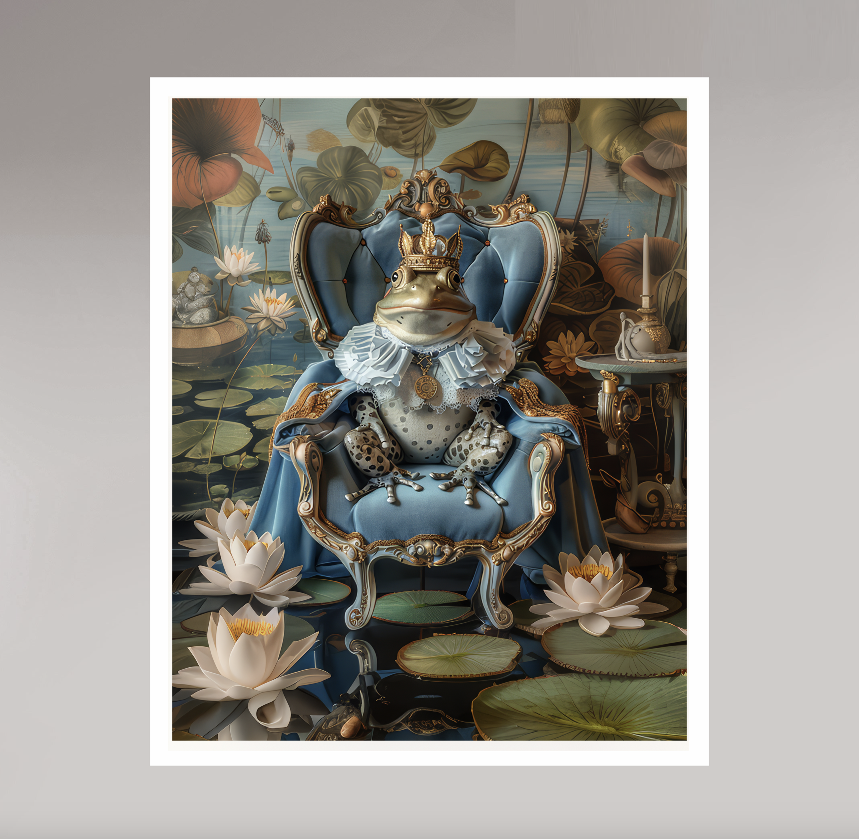 The frog prince art print