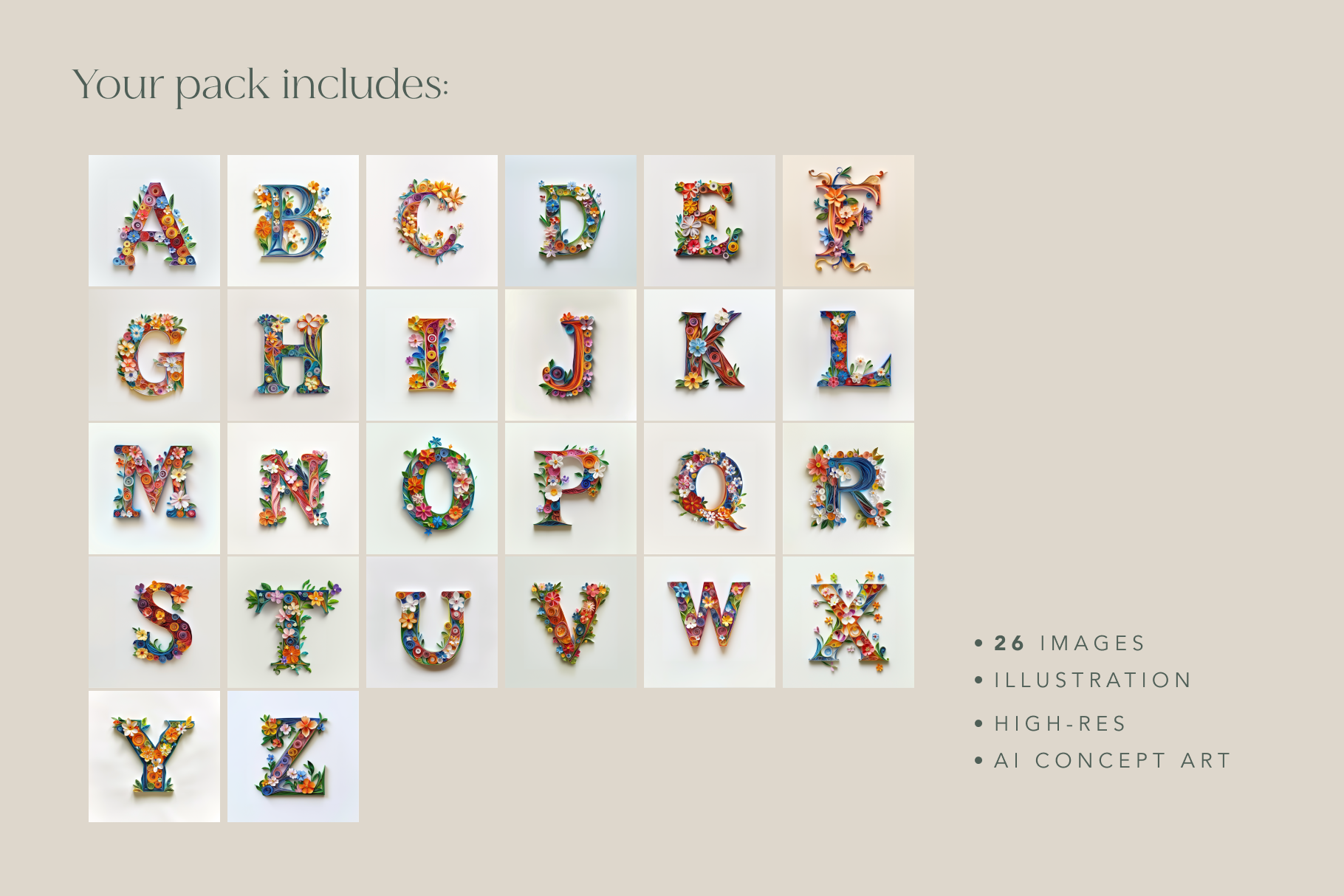 Spring Alphabet