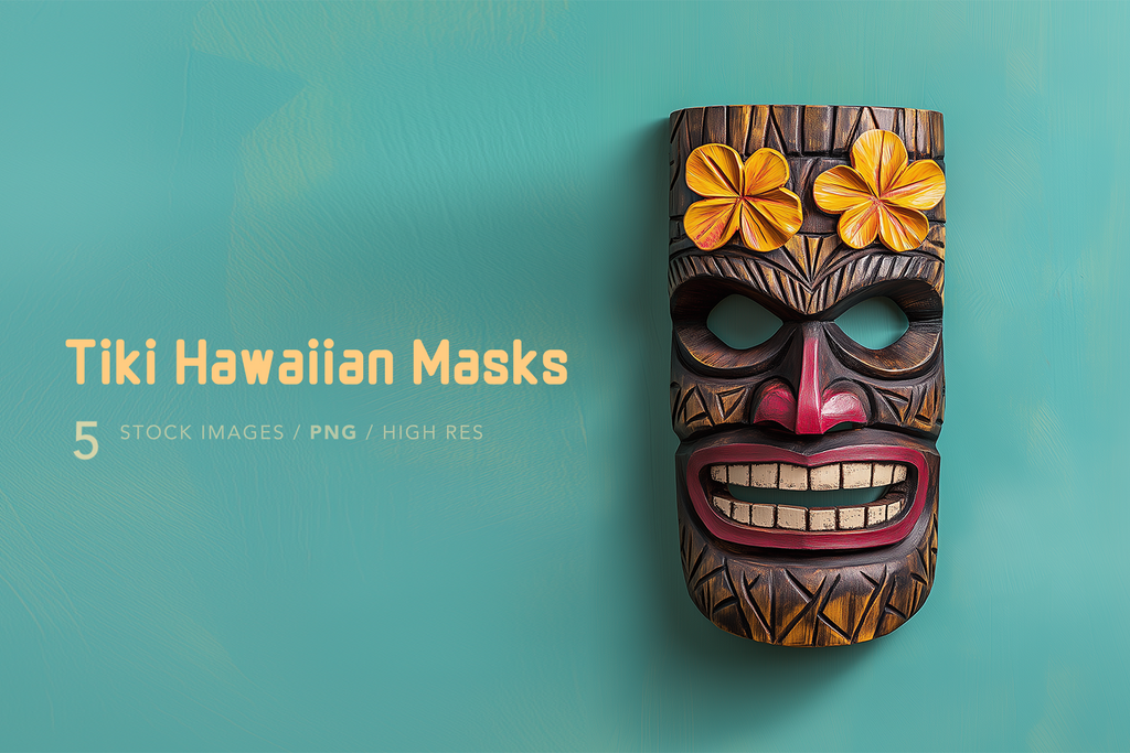 Tiki Hawaiian Masks