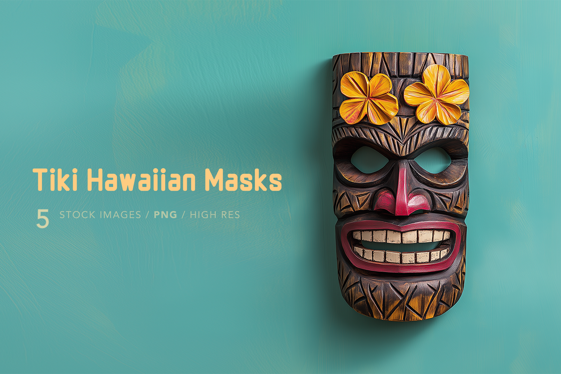 Tiki Hawaiian Masks