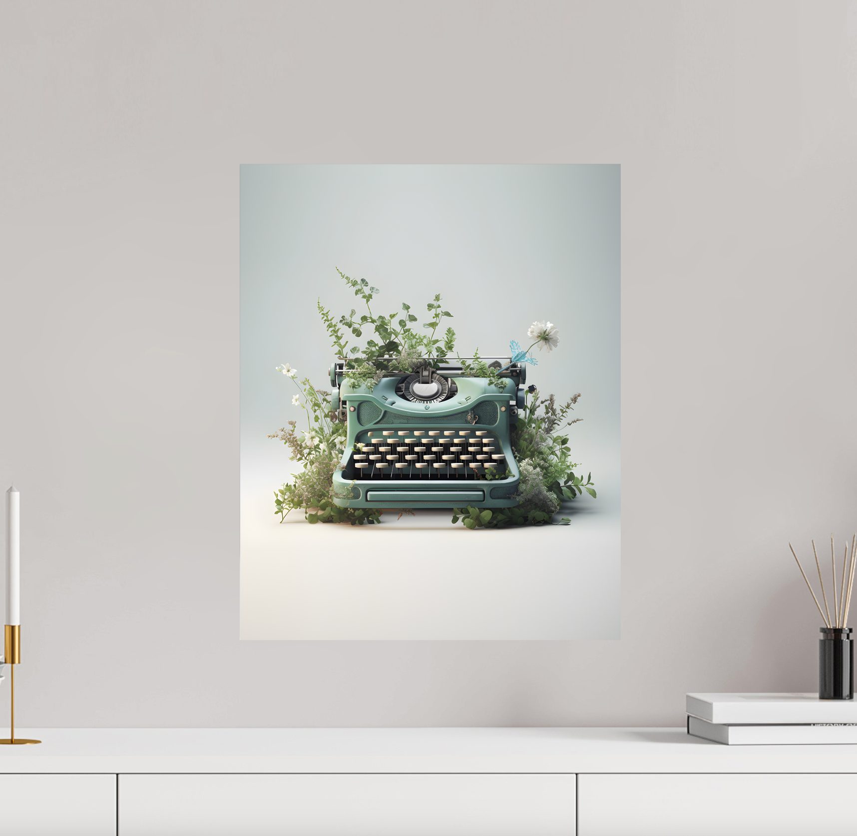Typewriter Art Print