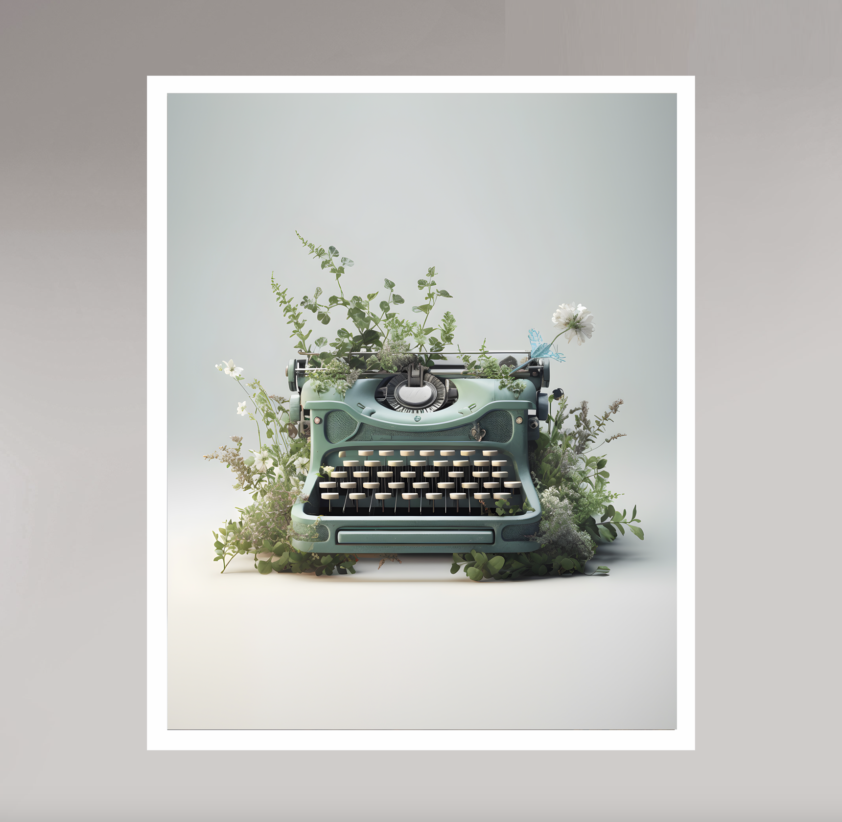 Typewriter Art Print