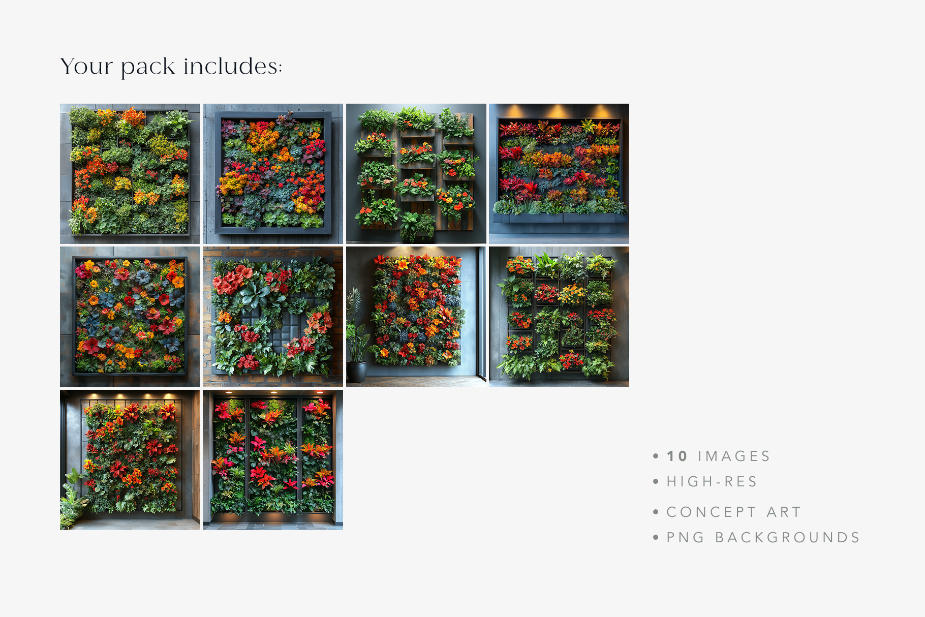 vertical gardens