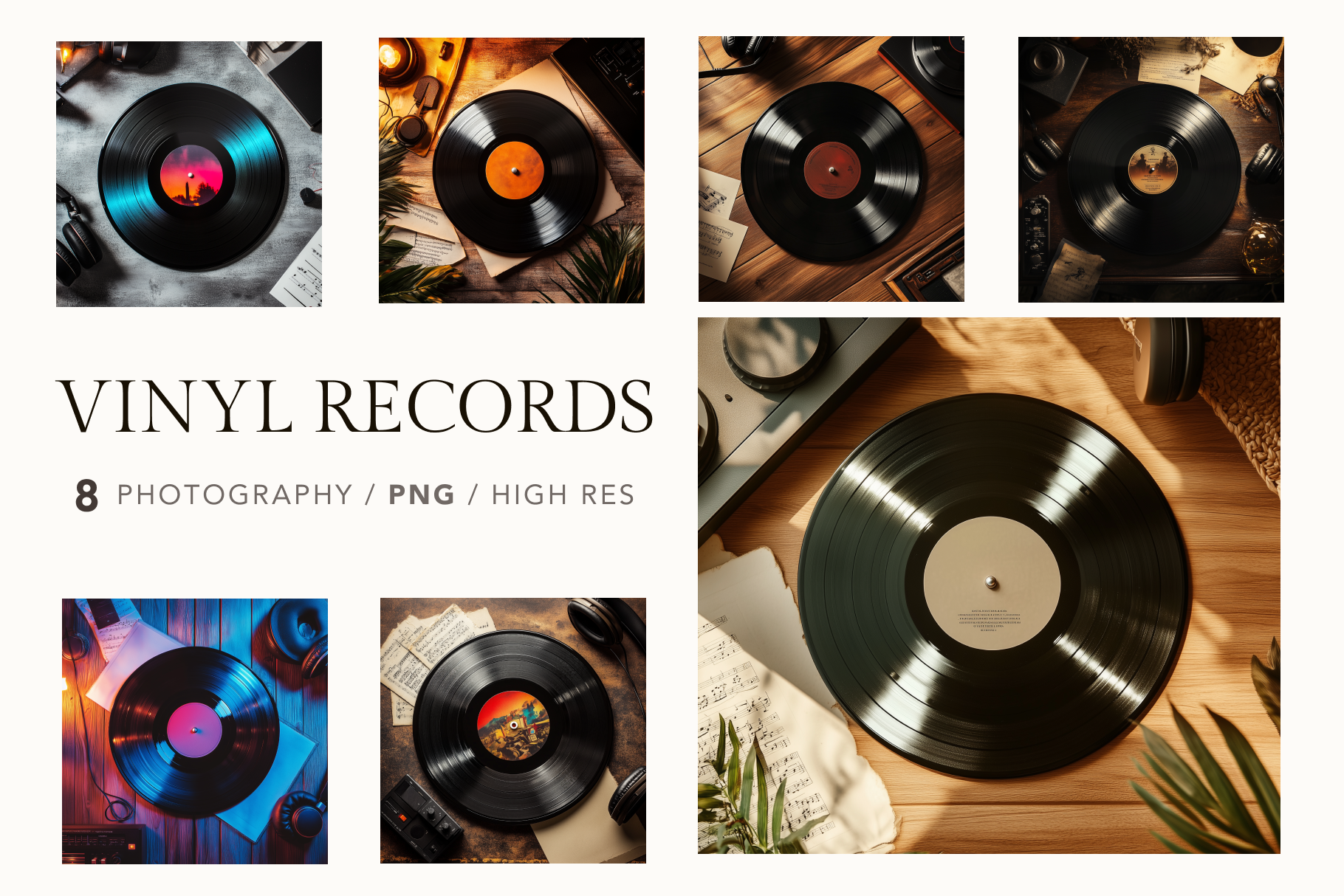 vinyl records
