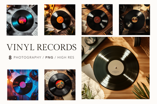 vinyl records