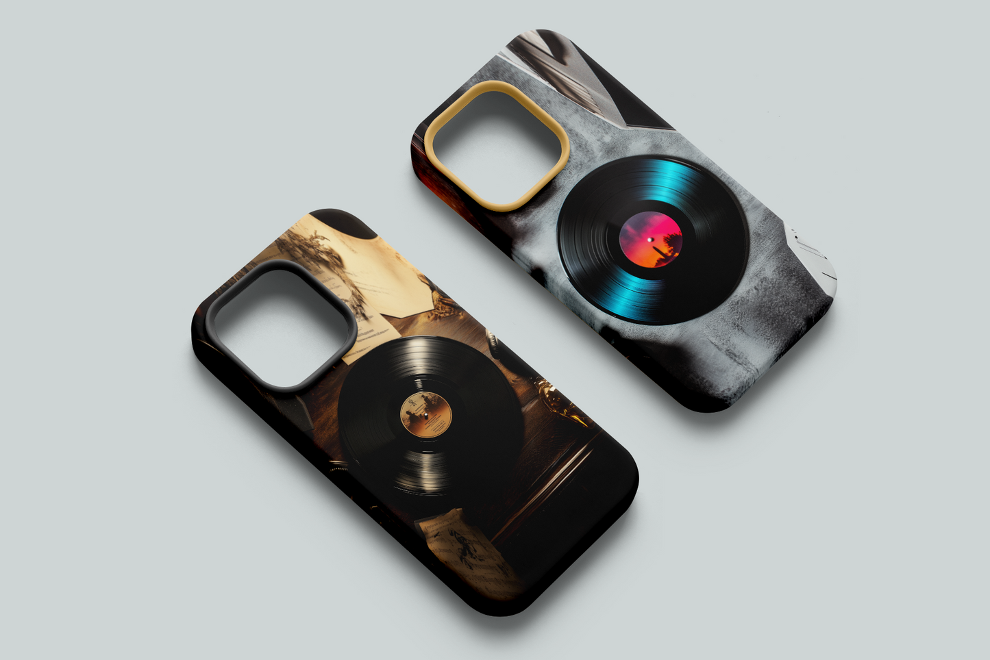 vinyl records