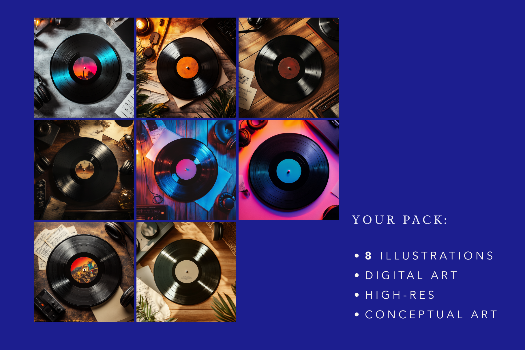 vinyl records
