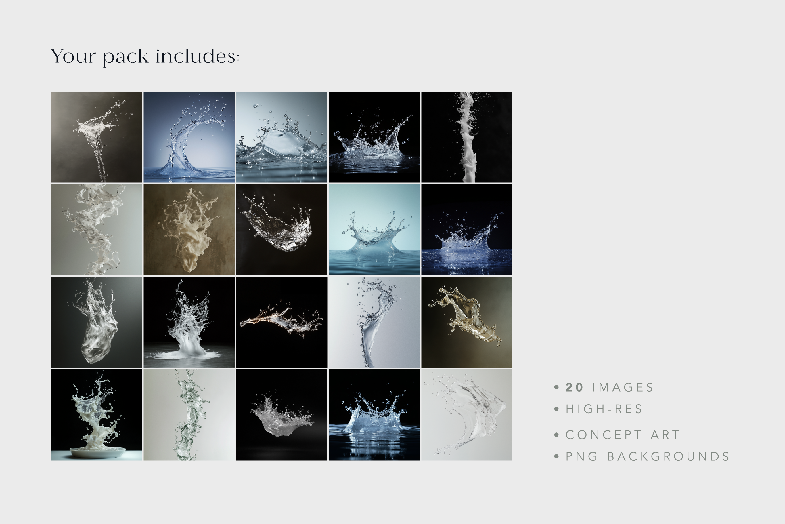 Water splash