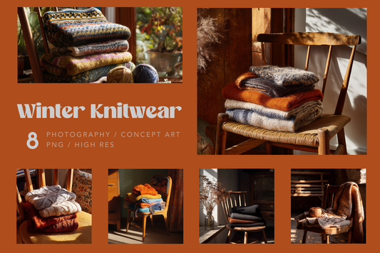 Winter Knitwear - Stock Images