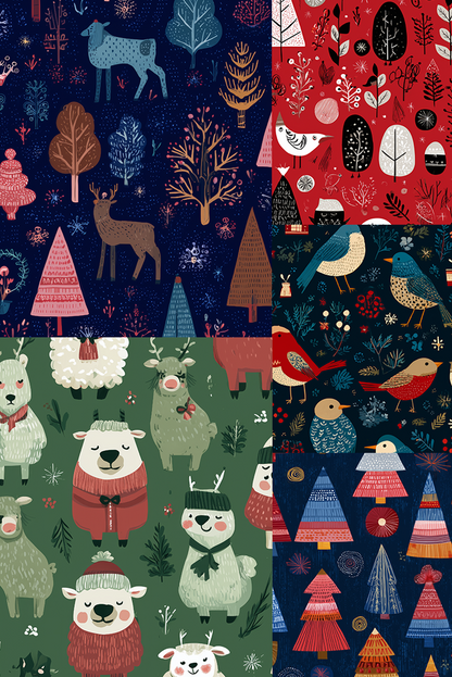 Christmas patterns