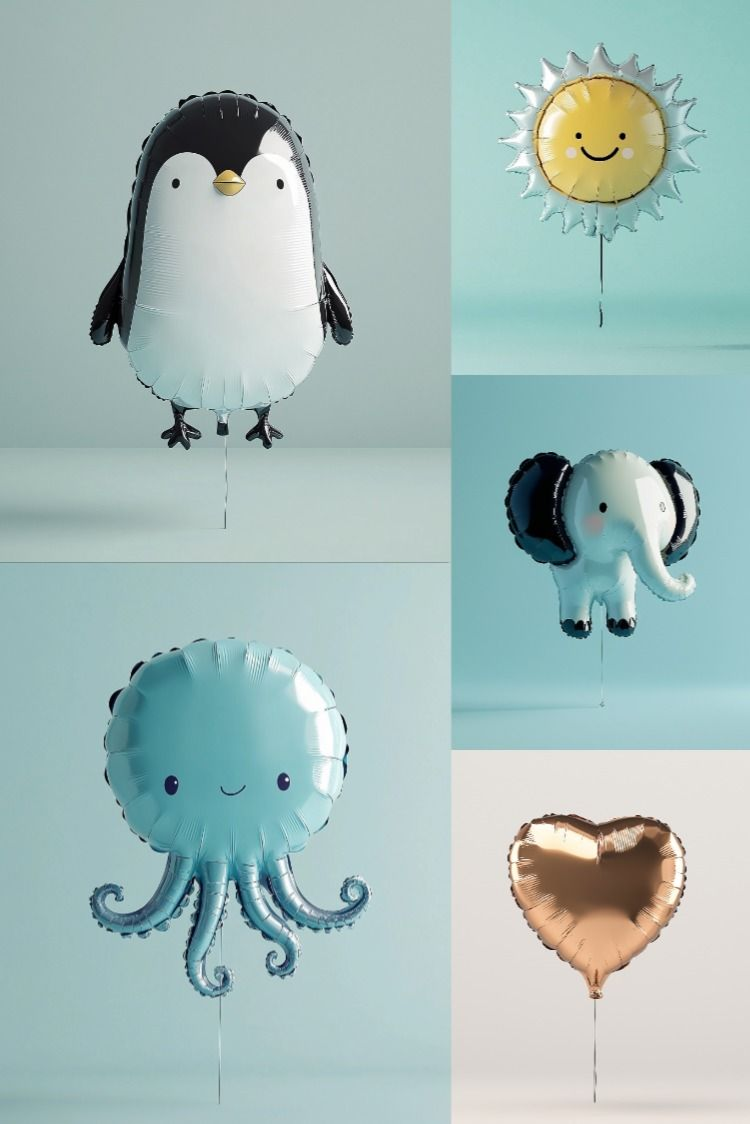 Balloon Scribbles - Stock Images