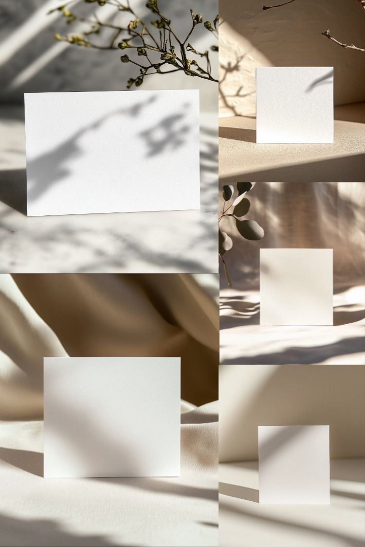 Greeting Card Mockups - Stock Images