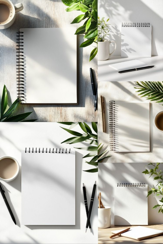 Notebook Mockups - Stock Images