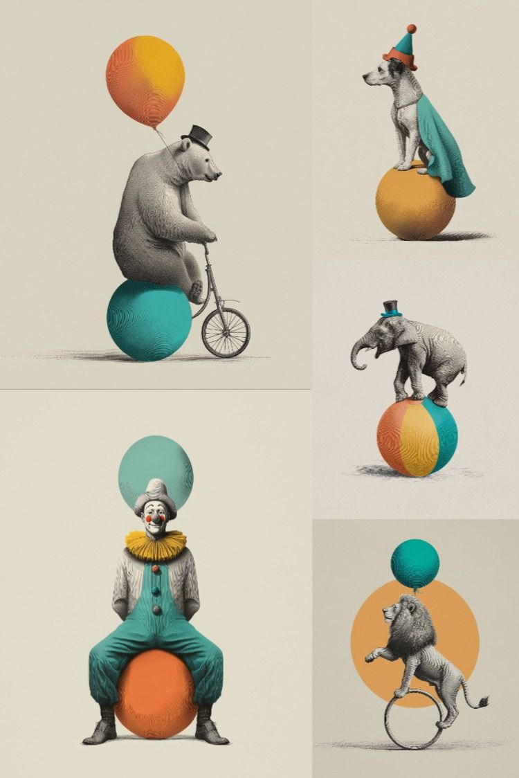 Vintage Circus - Stock Images