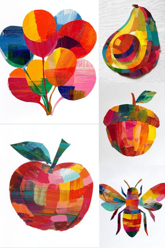 Collage Cutouts - Stock Images