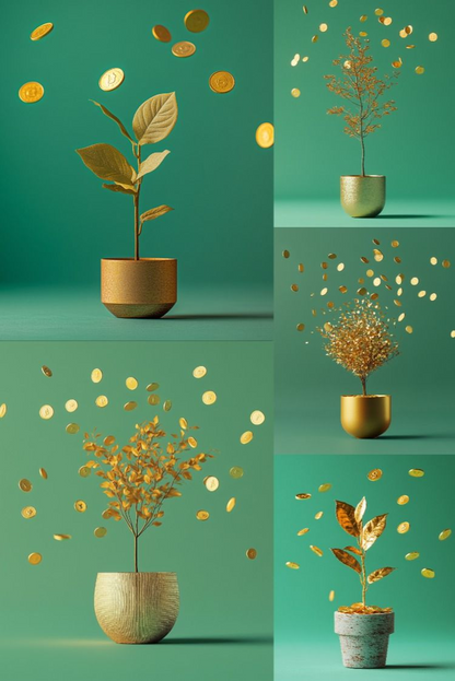 Financial Growth - Stock Images