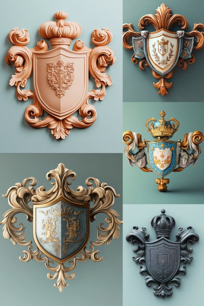 Coats of Arms - Stock Images