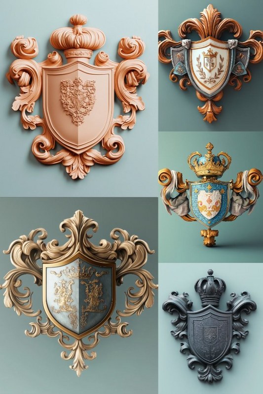 Coats of Arms - Stock Images