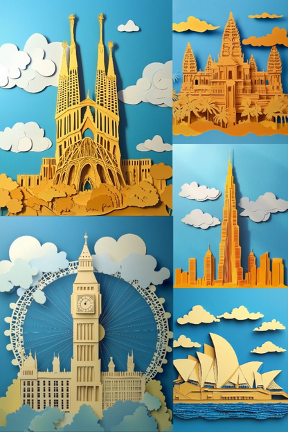 Worldwide Landmarks - Stock Images