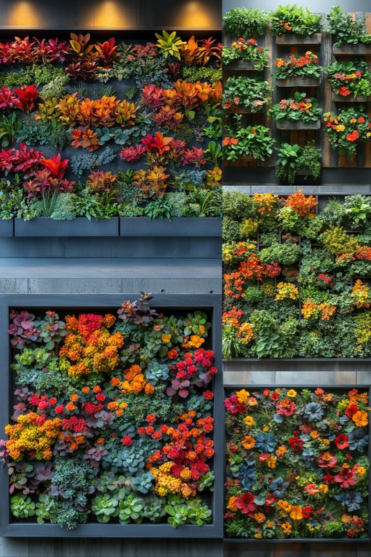 Vertical Gardens - Stock Images