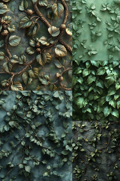 Vines and Leaves - Stock Images