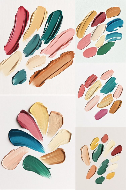 Acrylic Strokes - Stock Images