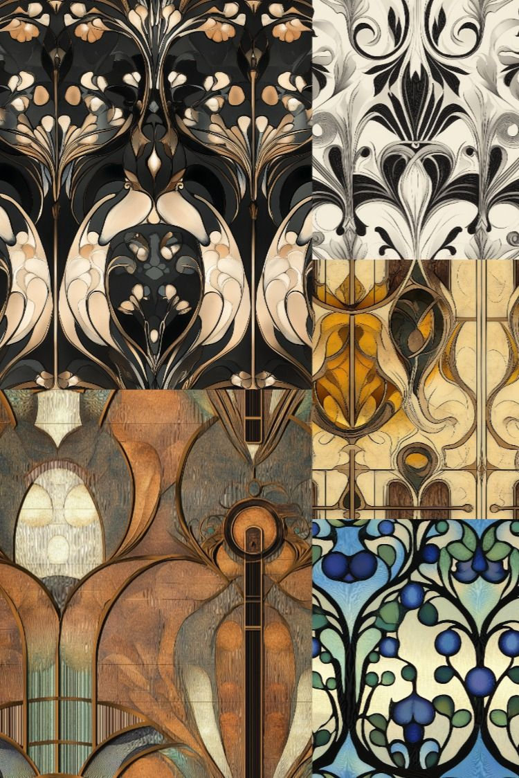 Art Noveau - Stock Images