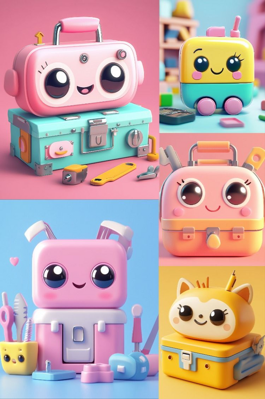 Kawaii Love - Stock Images