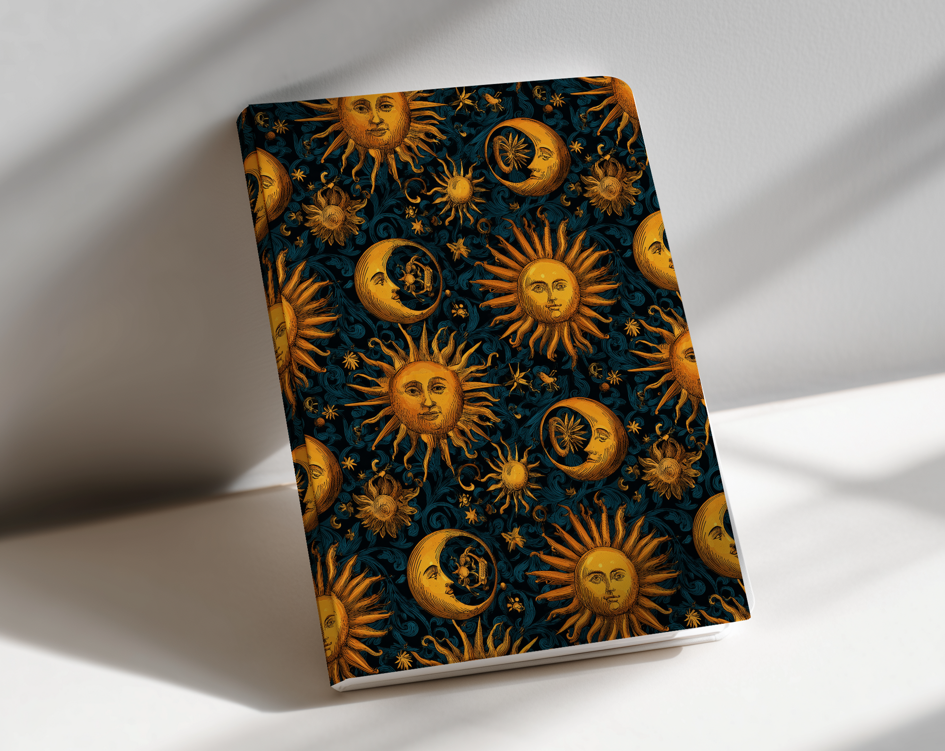 sun and moon journal notebook
