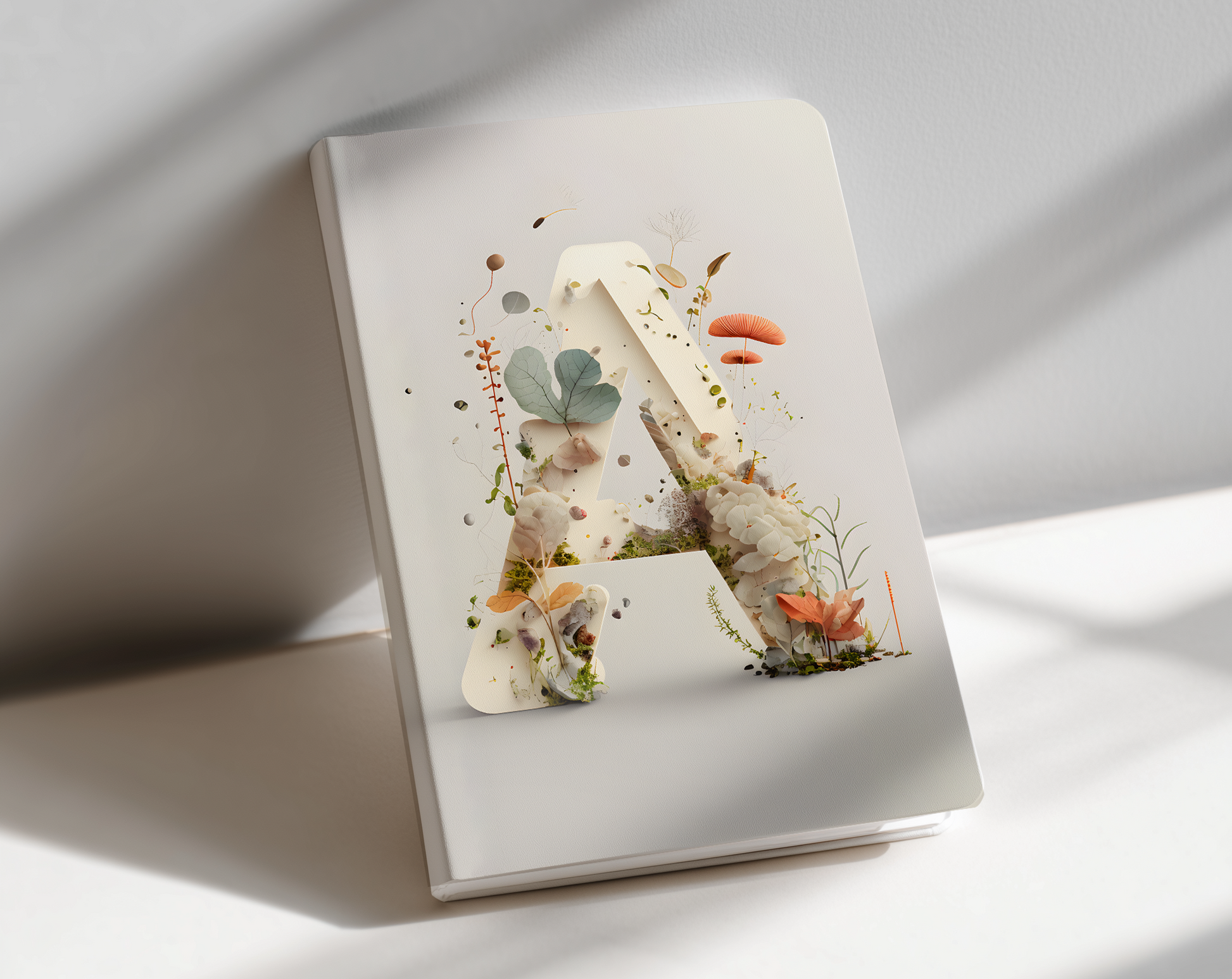 Fungi Alphabet journal notebook