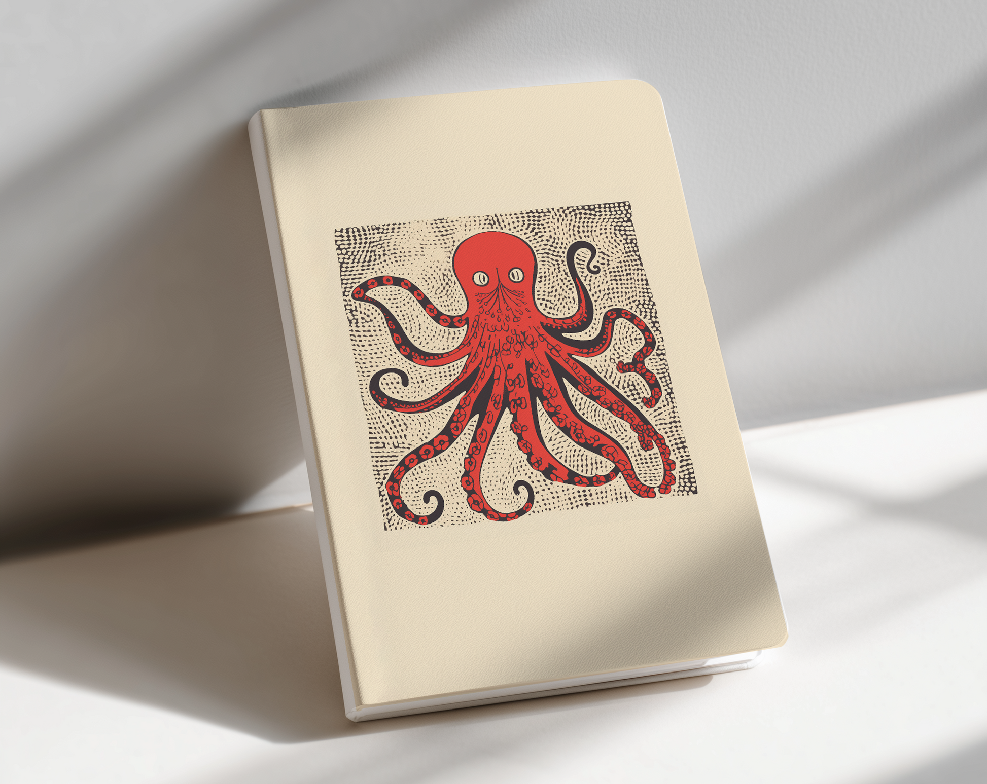 Stamped Octopus Journal Notebook