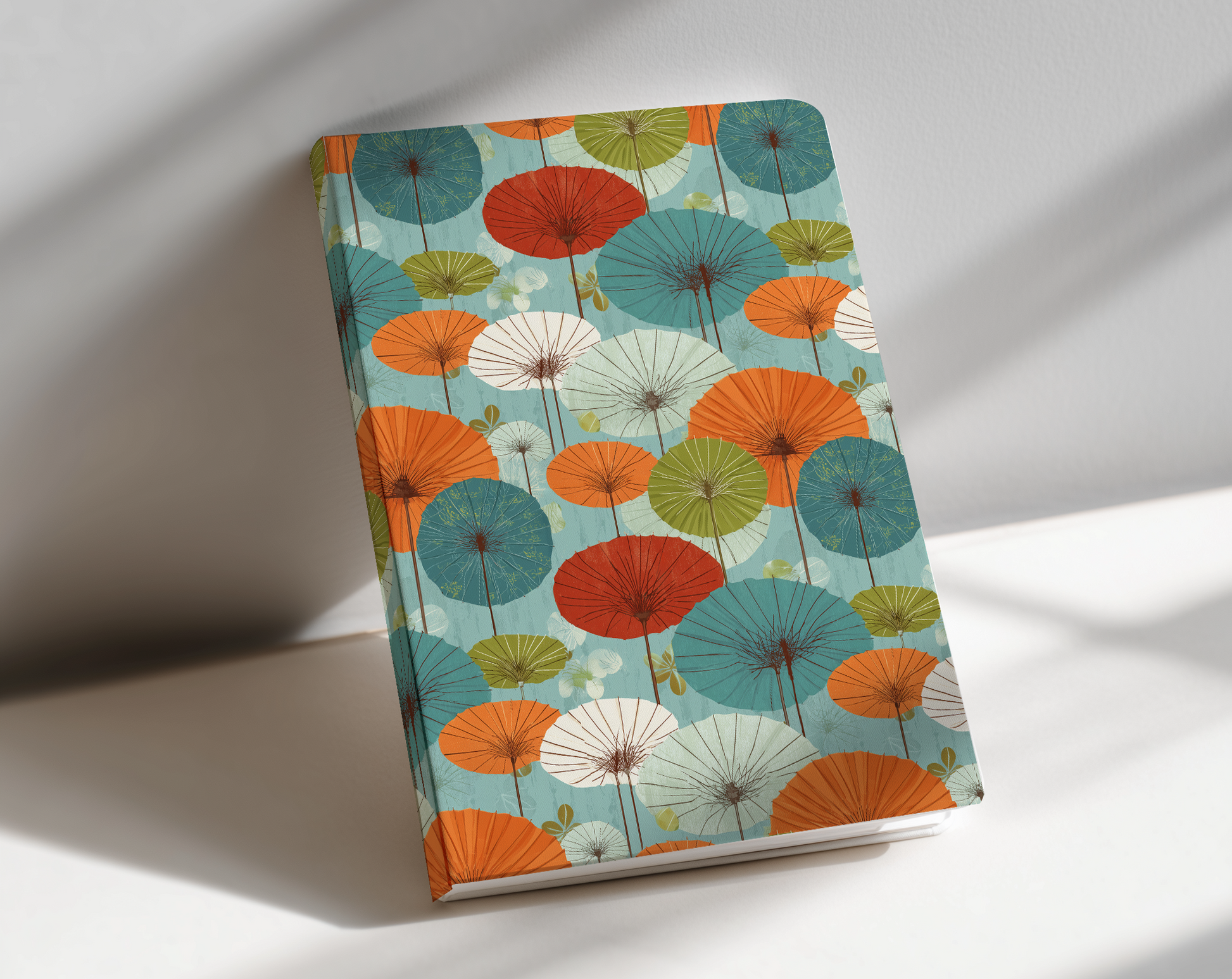umbrella design - journal notebook