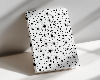starry pattern - journal notebook