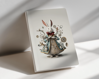 White Rabbit journal notebook
